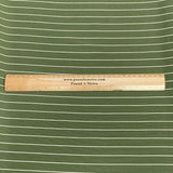 Pound A Metre 3 Metres 3 Metre Dressmaking Printed Crepe 55" wide (Khaki & White)