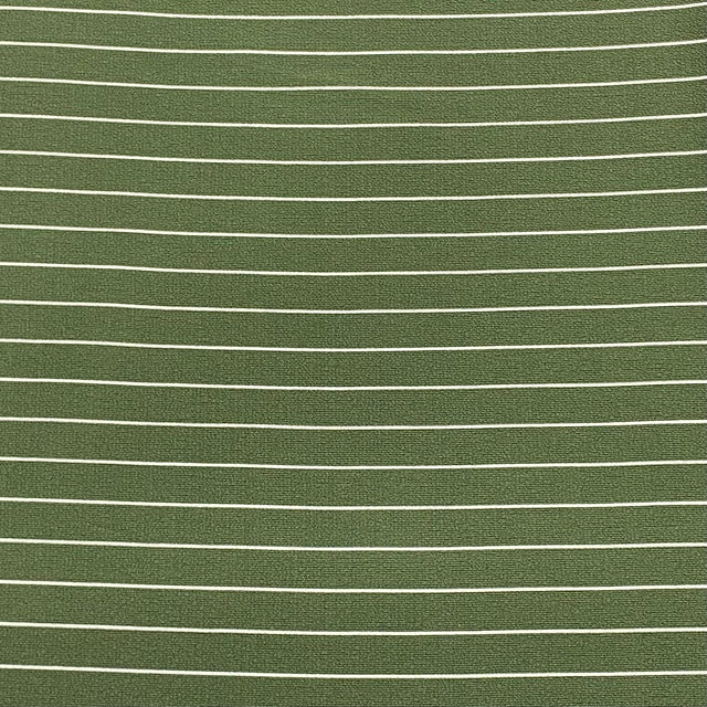 Pound A Metre 3 Metres 3 Metre Dressmaking Printed Crepe 55" wide (Khaki & White)