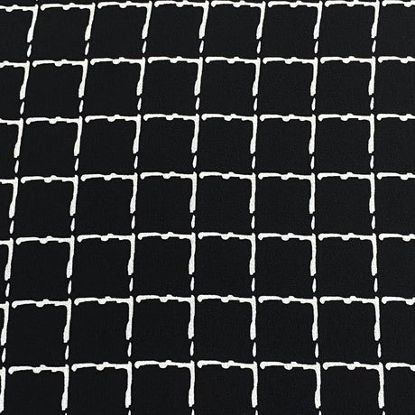 Pound A Metre 3 Metres 3 Metre Dressmaking Printed Crepe 55" wide (Square)