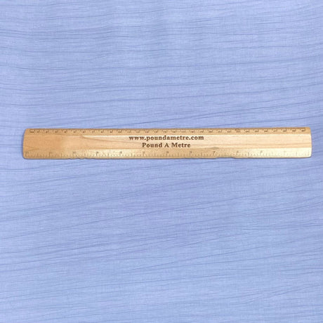 Pound A Metre 3 Metres 3 Metre Dressmaking Superior Crepe 55" wide (Powder Blue)