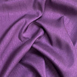 Pound A Metre 3 Metres 3 Metre Dupion Effect Shimmer Dress Crepe - 55" Wide (Purple )