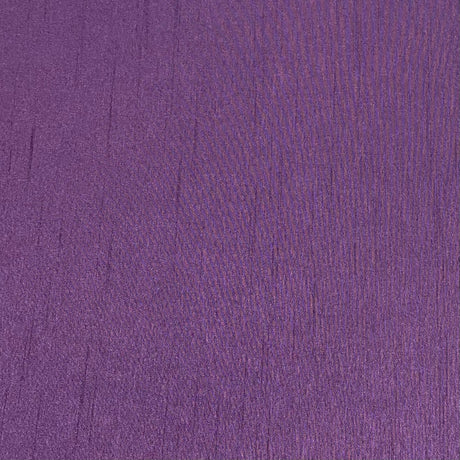 Pound A Metre 3 Metres 3 Metre Dupion Effect Shimmer Dress Crepe - 55" Wide (Purple )