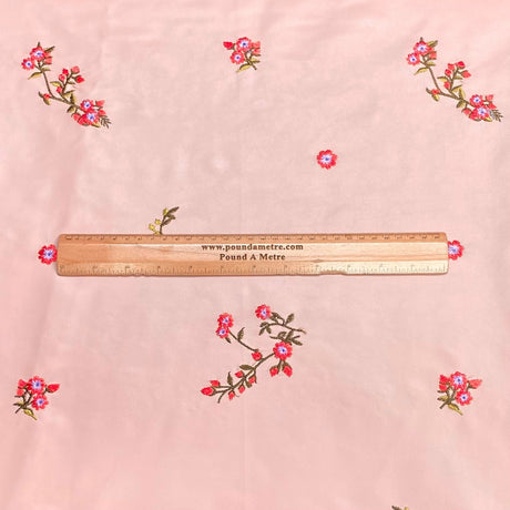 Pound A Metre 3 Metre Embroidery Waterproof Leatherette PVC 55” Wide  (Flower)