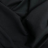 Pound A Metre 3 Metre Luxurious Cotton Feel Jersey - 55"-  (Black)