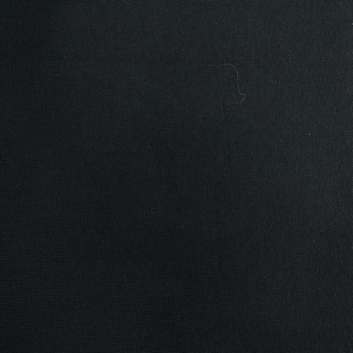 Pound A Metre 3 Metre Luxurious Cotton Feel Jersey - 55"-  (Black)