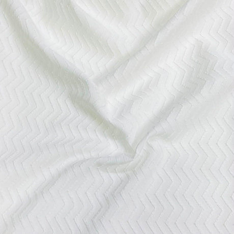 Pound A Metre 3 Metres 3 Metre Luxurious Jacquard Soft Viscose Jersey - 55" (Arrow) (EOL)