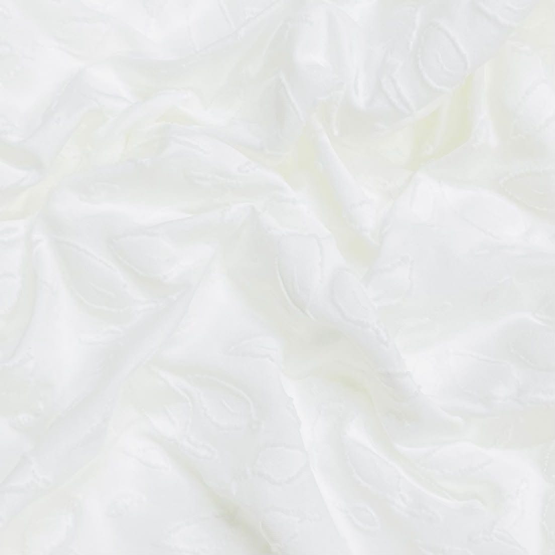 Pound A Metre 3 Metres 3 Metre Luxurious Jaquard Soft Viscose Jersey - 55" (Leaf)