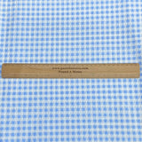 Pound A Metre 3 Metre Luxurious Linen Look Jersey - 60"-  (Blue & White)