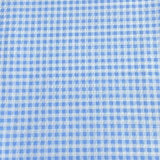 Pound A Metre 3 Metre Luxurious Linen Look Jersey - 60"-  (Blue & White)