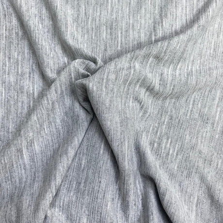 Pound A Metre 3 Metres 3 Metre Luxurious Marble Effect Soft Viscose Jersey - 55" (Light Stone) (EOL)