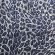 Pound A Metre 3 Metre Luxurious Metallic Snake Jersey - 55"-  (Silver)