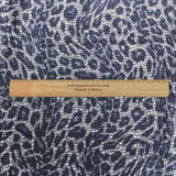 Pound A Metre 3 Metre Luxurious Metallic Snake Jersey - 55"-  (Silver)