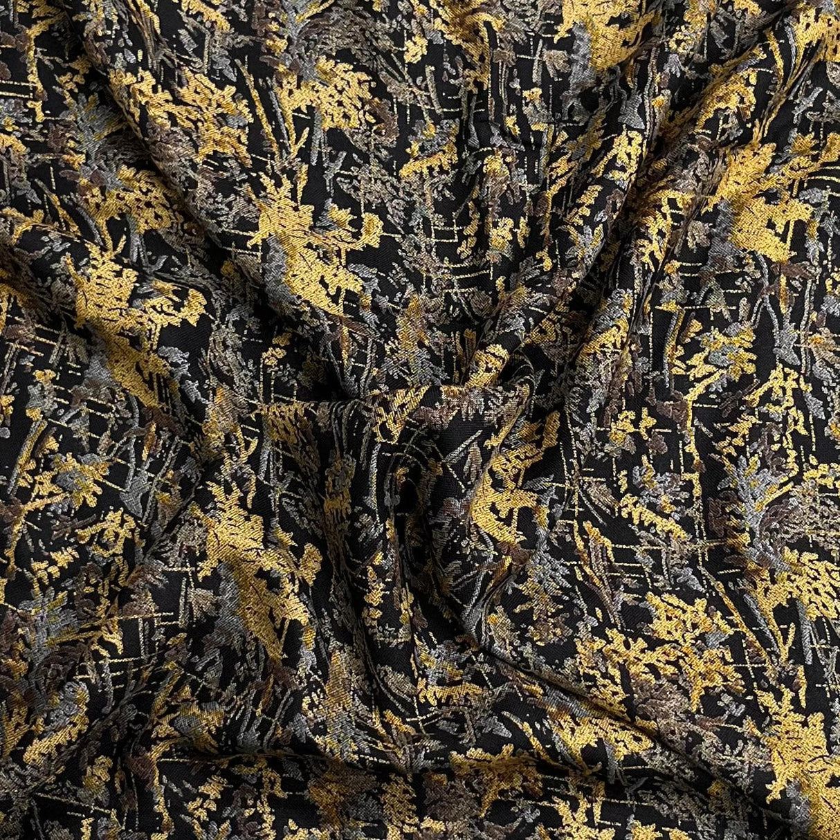 Pound A Metre 3 Metre Luxurious Pashmina Fabric - 36'' Wide (Botanical)