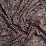 Pound A Metre 3 Metre Luxurious Pashmina Fabric - 36'' Wide (Checked)