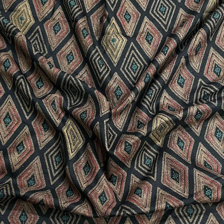 Pound A Metre 3 Metre Luxurious Pashmina Fabric - 36'' Wide (Diamond)