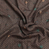Pound A Metre 3 Metre Luxurious Pashmina Fabric - 36'' Wide (Dotted)