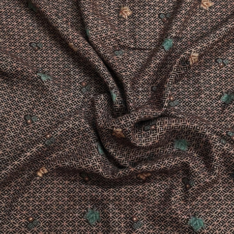 Pound A Metre 3 Metre Luxurious Pashmina Fabric - 36'' Wide (Dotted)
