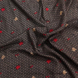 Pound A Metre 3 Metre Luxurious Pashmina Fabric - 36'' Wide (Floral)