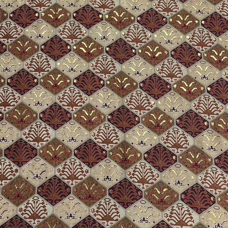 Pound A Metre 3 Metre Luxurious Pashmina Fabric - 36'' Wide (Mosaic)