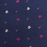 Pound A Metre 3 Metre Luxurious Pashmina Fabric - 36'' Wide (Navy Bloom)