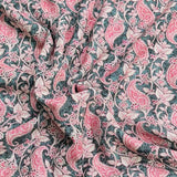 Pound A Metre 3 Metre Luxurious Pashmina Fabric - 36'' Wide (Paisley)