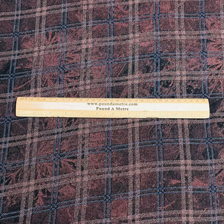 Pound A Metre 3 Metre Luxurious Pashmina Fabric - 36'' Wide (Plaid)