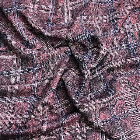 Pound A Metre 3 Metre Luxurious Pashmina Fabric - 36'' Wide (Plaid)