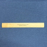 Pound A Metre 3 Metre Luxurious Plain Cotton Feel Jersey - 55"-  (Denim)