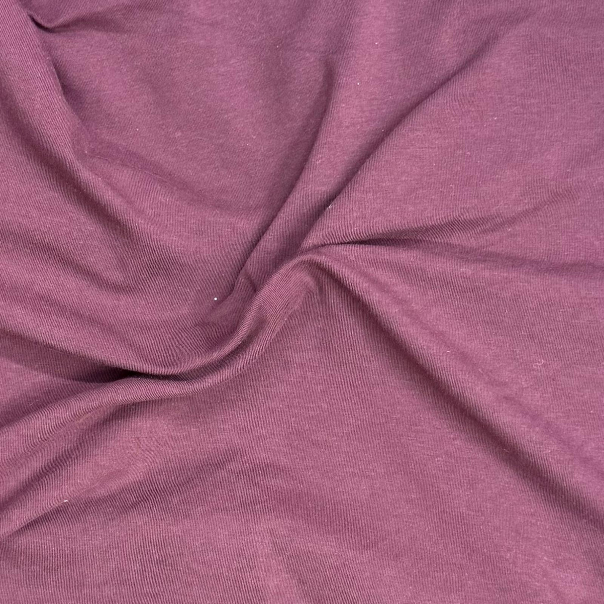 Pound A Metre 3 Metre Luxurious Plain Cotton Feel Jersey - 55"-  (Maroon)