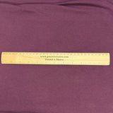 Pound A Metre 3 Metre Luxurious Plain Cotton Feel Jersey - 55"-  (Maroon)