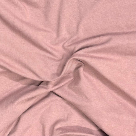 Pound A Metre 3 Metre Luxurious Plain Cotton Feel Jersey - 55"-  (Mauve)