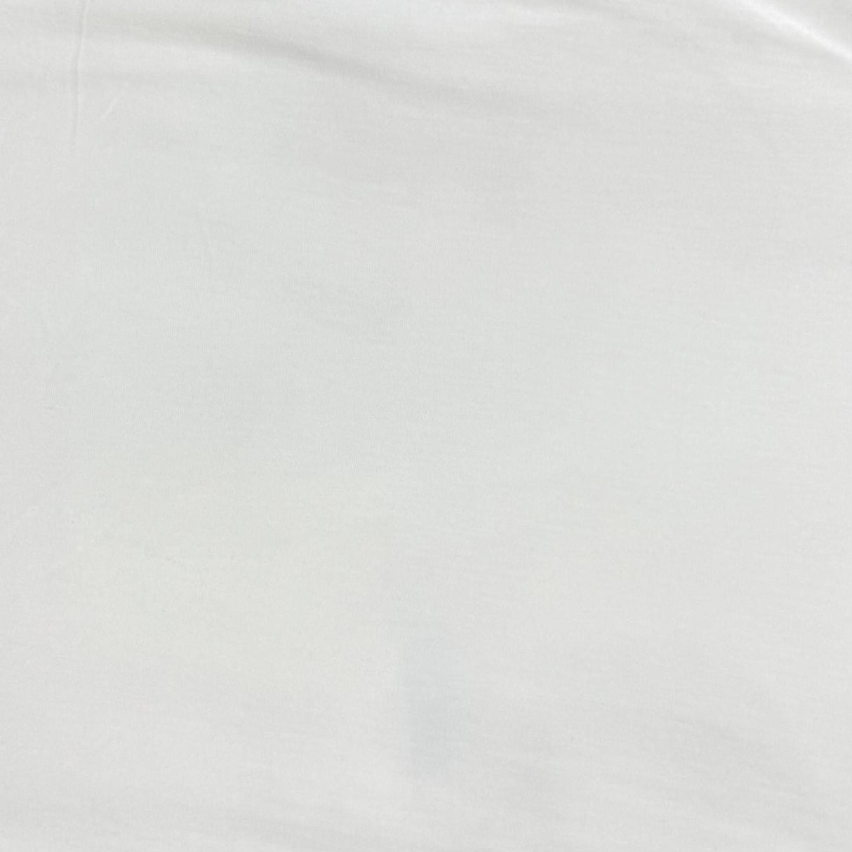 Pound A Metre 3 Metre Luxurious Plain Cotton Feel Jersey - 55"-  (White)