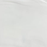 Pound A Metre 3 Metre Luxurious Plain Cotton Feel Jersey - 55"-  (White)