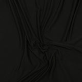 Pound A Metre 3 Metres 3 Metre Luxurious Plain Soft Viscose Jersey - 55" (Black)