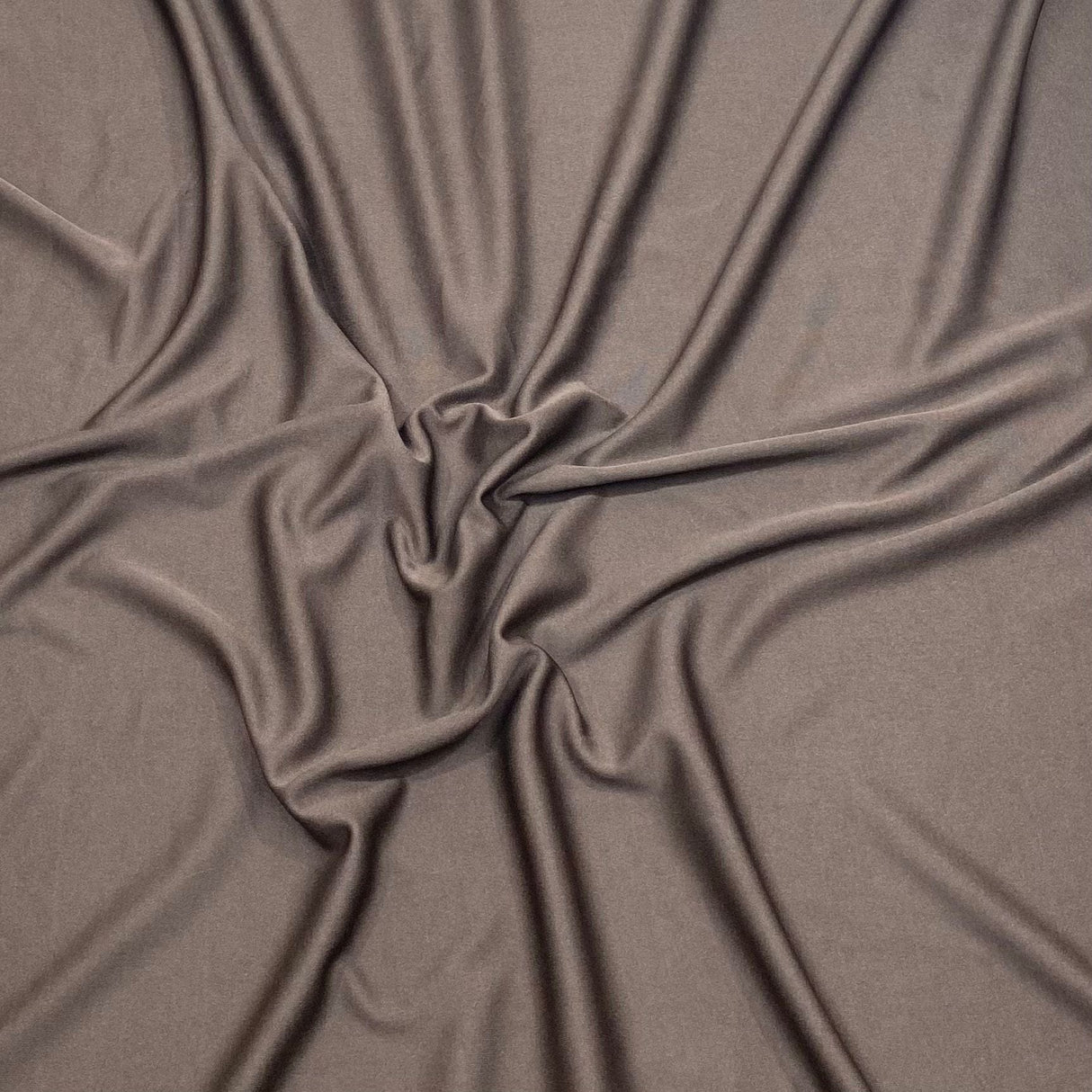 Pound A Metre 3 Metres 3 Metre Luxurious Plain Soft Viscose Jersey - 55" (Brown)