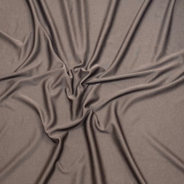 Pound A Metre 3 Metres 3 Metre Luxurious Plain Soft Viscose Jersey - 55" (Brown)