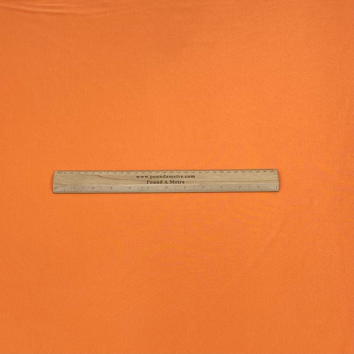 Pound A Metre 3 Metres 3 Metre Luxurious Plain Soft Viscose Jersey - 55" (Orange)