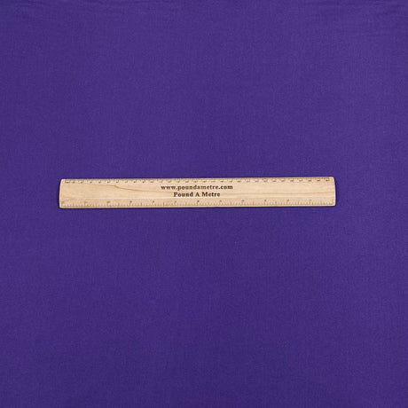 Pound A Metre 3 Metres 3 Metre Luxurious Plain Soft Viscose Jersey - 55" (Purple)