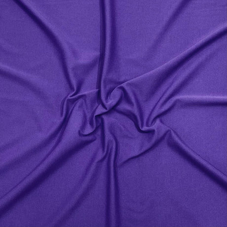 Pound A Metre 3 Metres 3 Metre Luxurious Plain Soft Viscose Jersey - 55" (Purple)