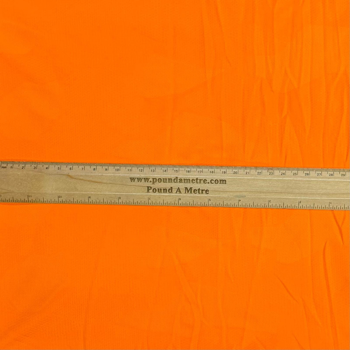 Pound A Metre 3 Metre Luxurious Plain Sports Jersey - 55"-  (Orange)