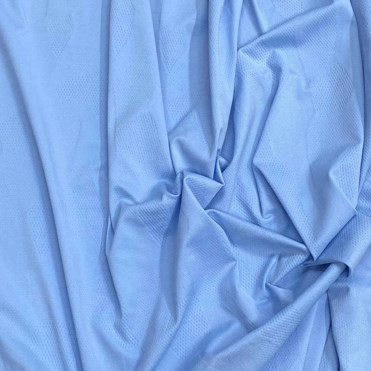 Pound A Metre 3 Metre Luxurious Plain Viscose Jersey - 55"-  (Blue)