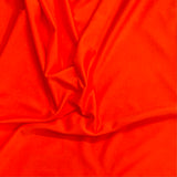 Pound A Metre 3 Metre Luxurious Plain Viscose Jersey - 55"-  (Bright Orange) (EOL)