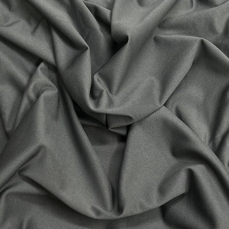 Pound A Metre 3 Metre Luxurious Plain Viscose Jersey - 55"-  (Charcoal)