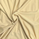 Pound A Metre 3 Metre Luxurious Plain Viscose Jersey - 55"-  (Light Gold)