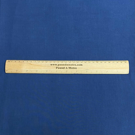 Pound A Metre 3 Metre Luxurious Plain Viscose Jersey - 55"-  (Navy)