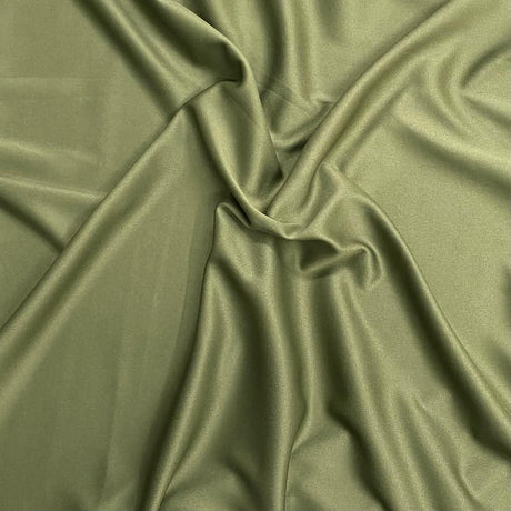 Pound A Metre 3 Metre Luxurious Plain Viscose Jersey - 55"-  (Olive)