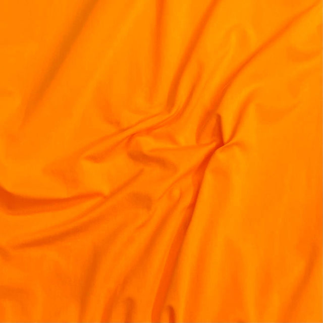 Pound A Metre 3 Metre Luxurious Plain Viscose Jersey - 55"-  (Orange)