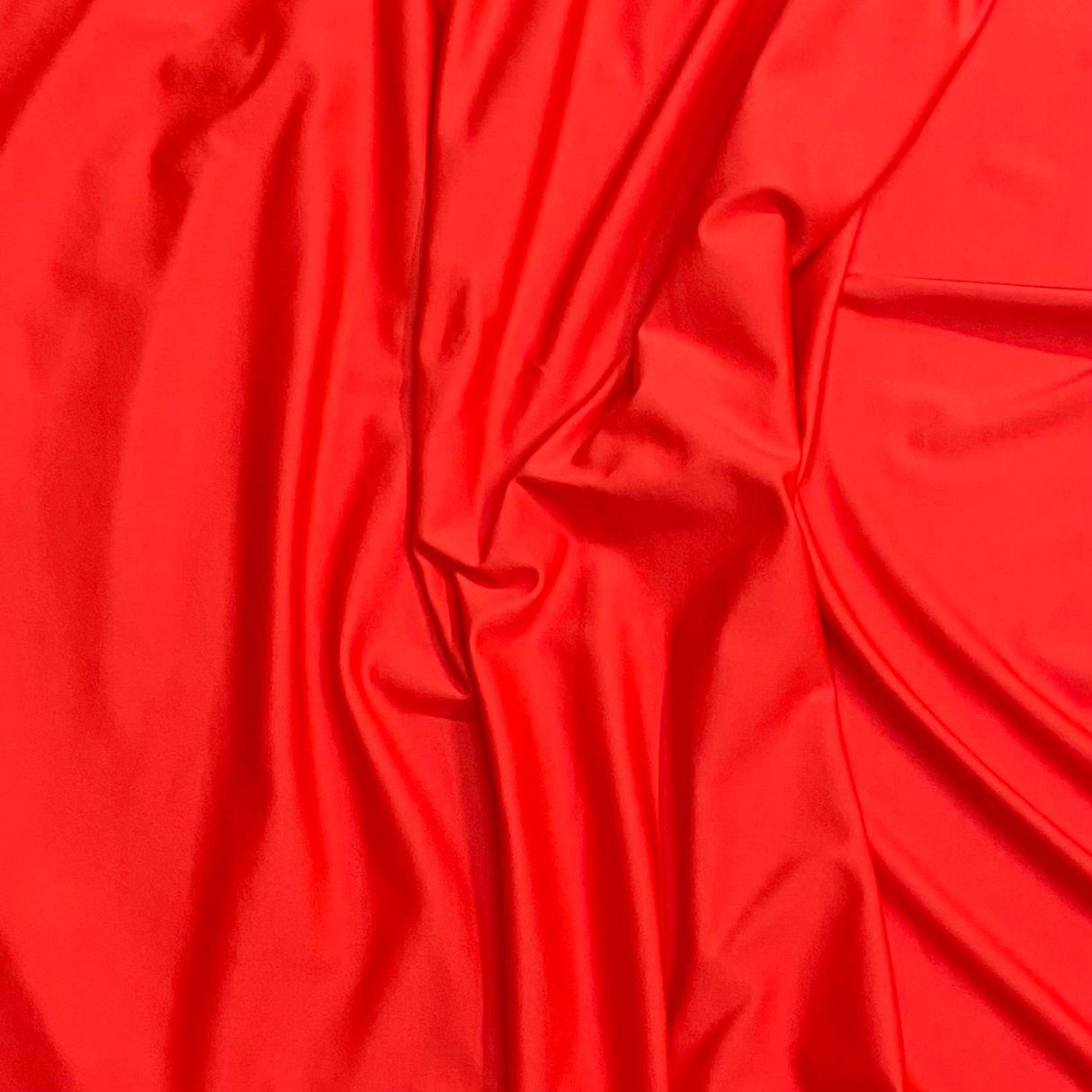 Pound A Metre 3 Metre Luxurious Plain Viscose Jersey - 55"-  (Red)