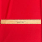Pound A Metre 3 Metre Luxurious Plain Viscose Jersey - 55"-  (Red)