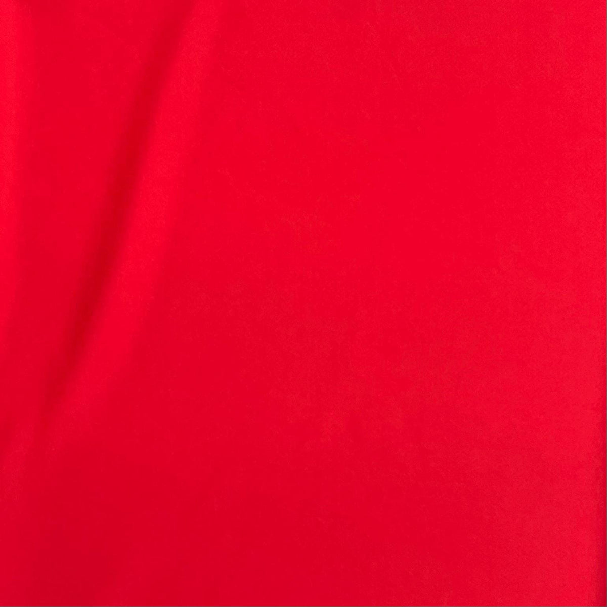 Pound A Metre 3 Metre Luxurious Plain Viscose Jersey - 55"-  (Red)